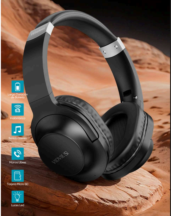 AUDIFONOS INALAMBRICOS VIDVIE VS-W05 - QW16